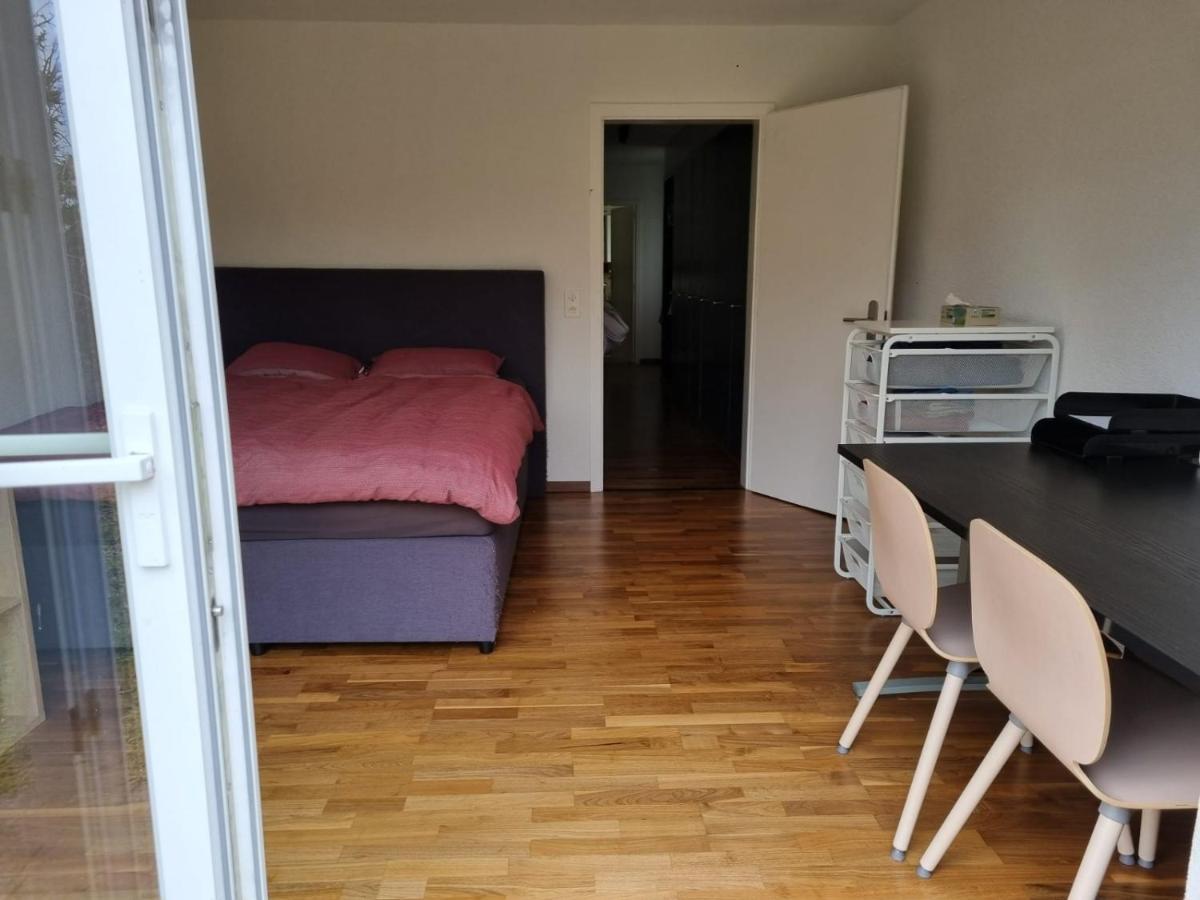 Chambre Lumineuse Dans Une Grande Villa Le Landeron エクステリア 写真